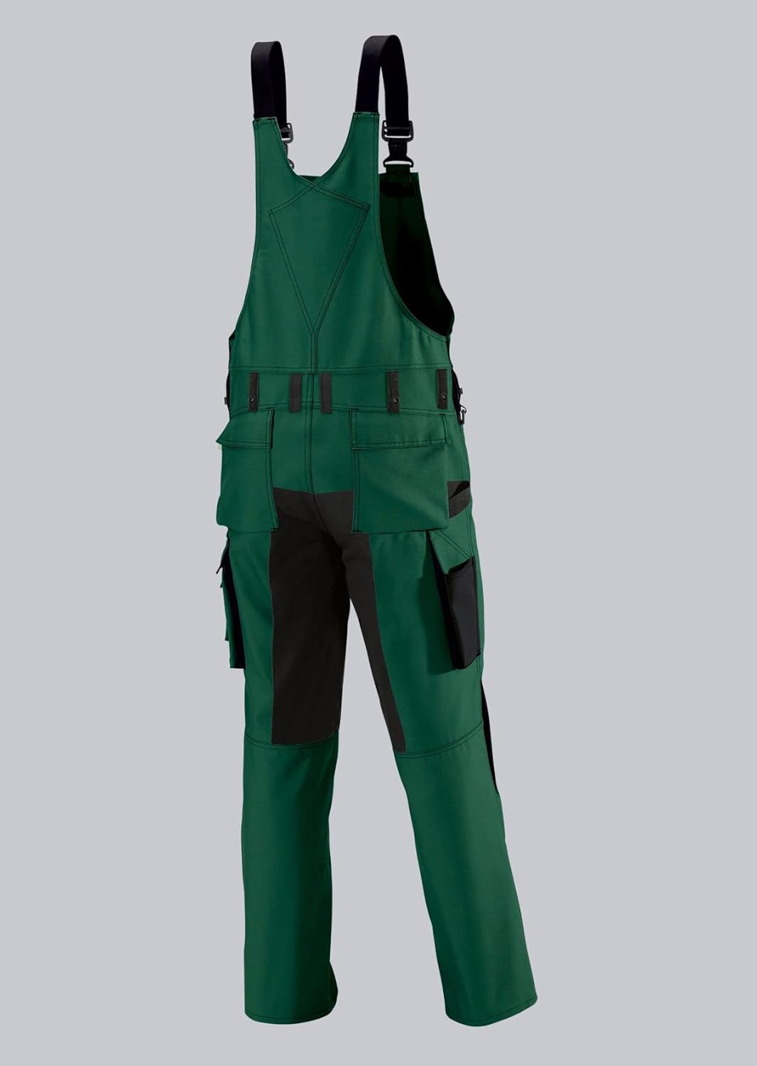 BP 1791-555-74-56l Latzhose, Stretch-Hosenträger mit Clipbefestigungen, 295,00 g/m² Stoffmischung, m