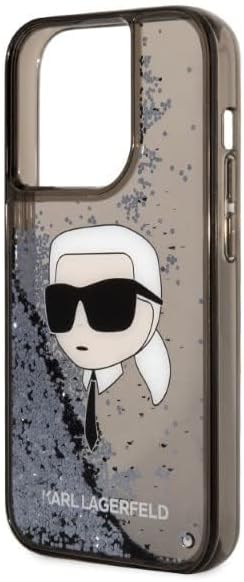KARL LAGERFELD KLHCP14XLNKHCK Hülle für iPhone 14 Pro Max 6,7" Schwarz hardcase