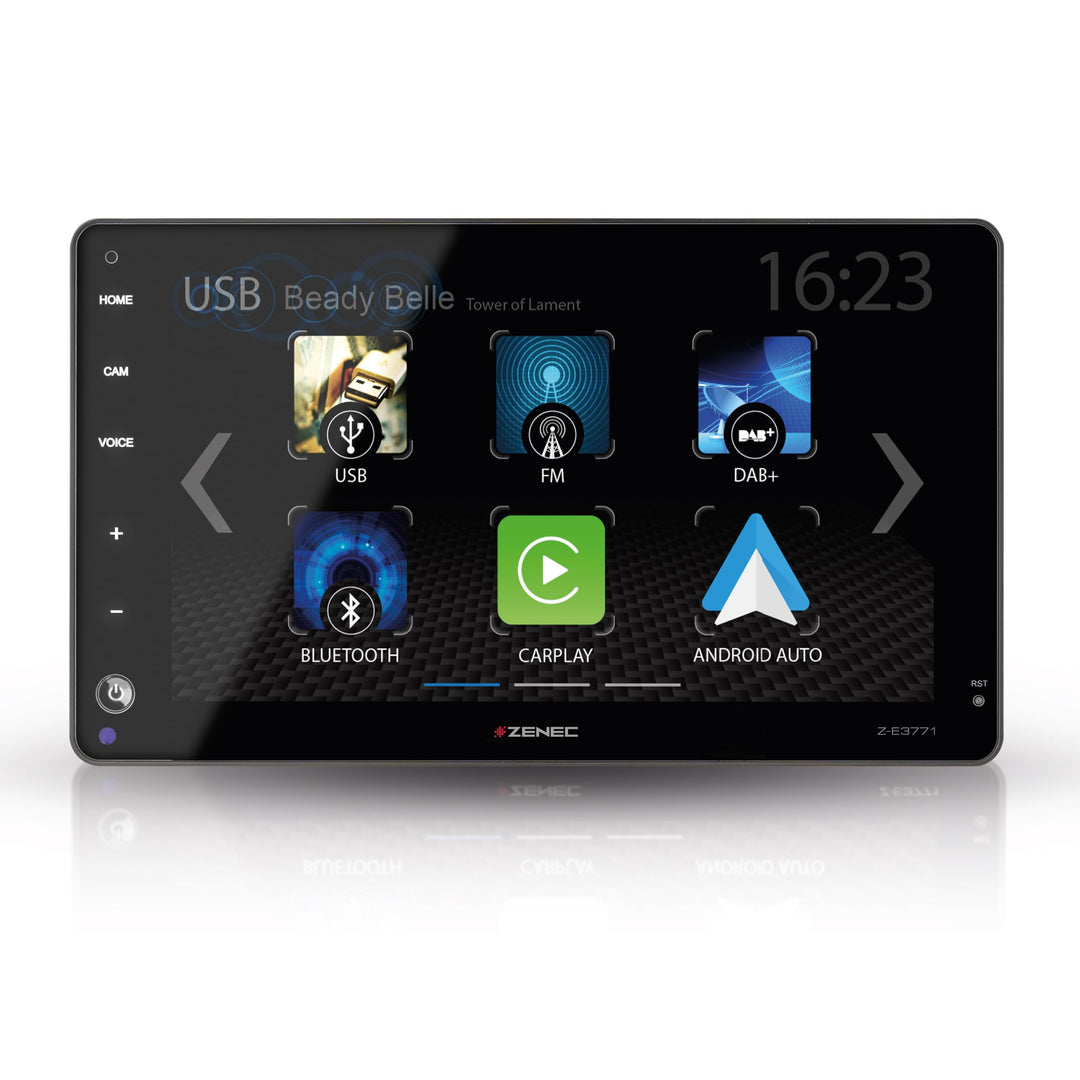 ZENEC Z-E3771 1-DIN DAB+ Infotainer mit CP/GAA