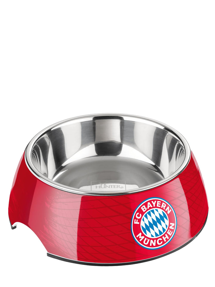 Hunter FC Bayern München Melamin-Napf, Futternapf, Trinknapf, 160 ml, rot 160ml, 160ml