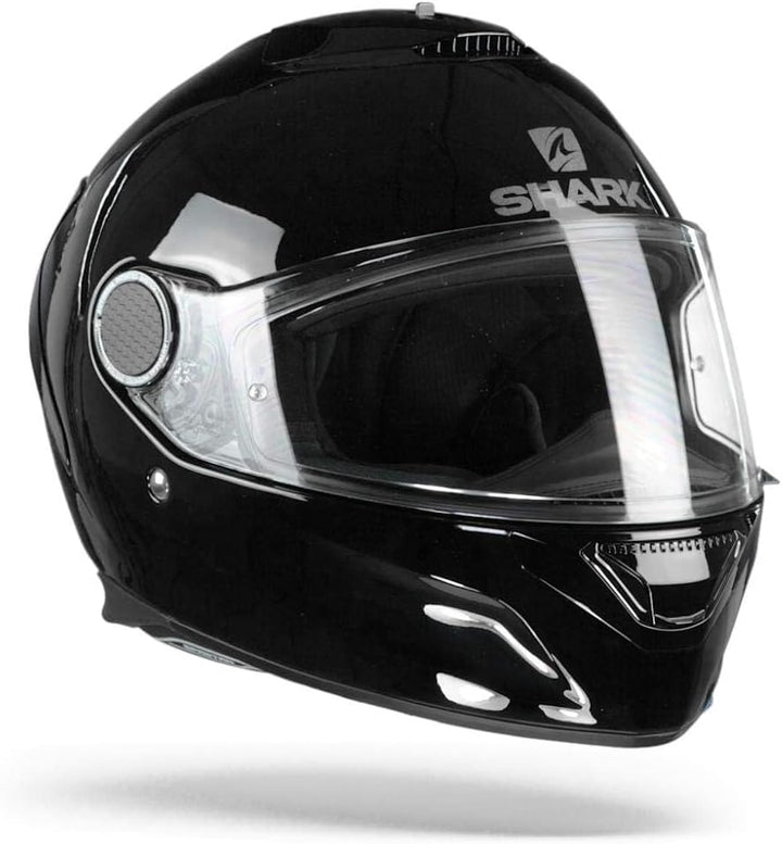SHARK Herren Spartan Motorradhelm, Weiss, Grösse XXL x Schwarz, Schwarz