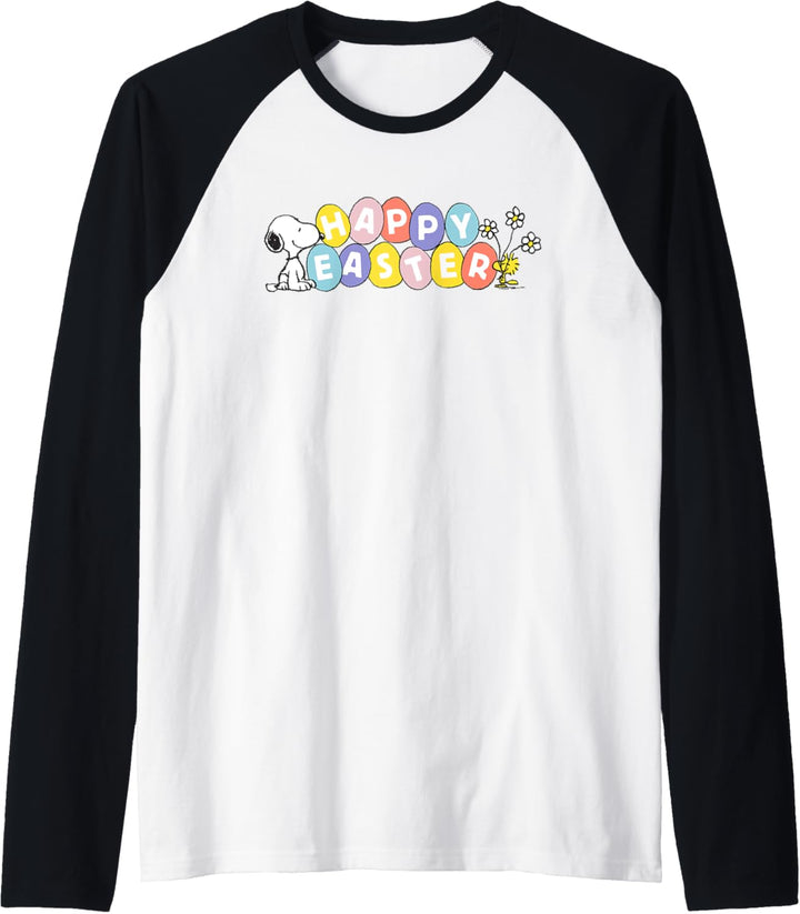 Peanuts Frohe Ostern Raglan
