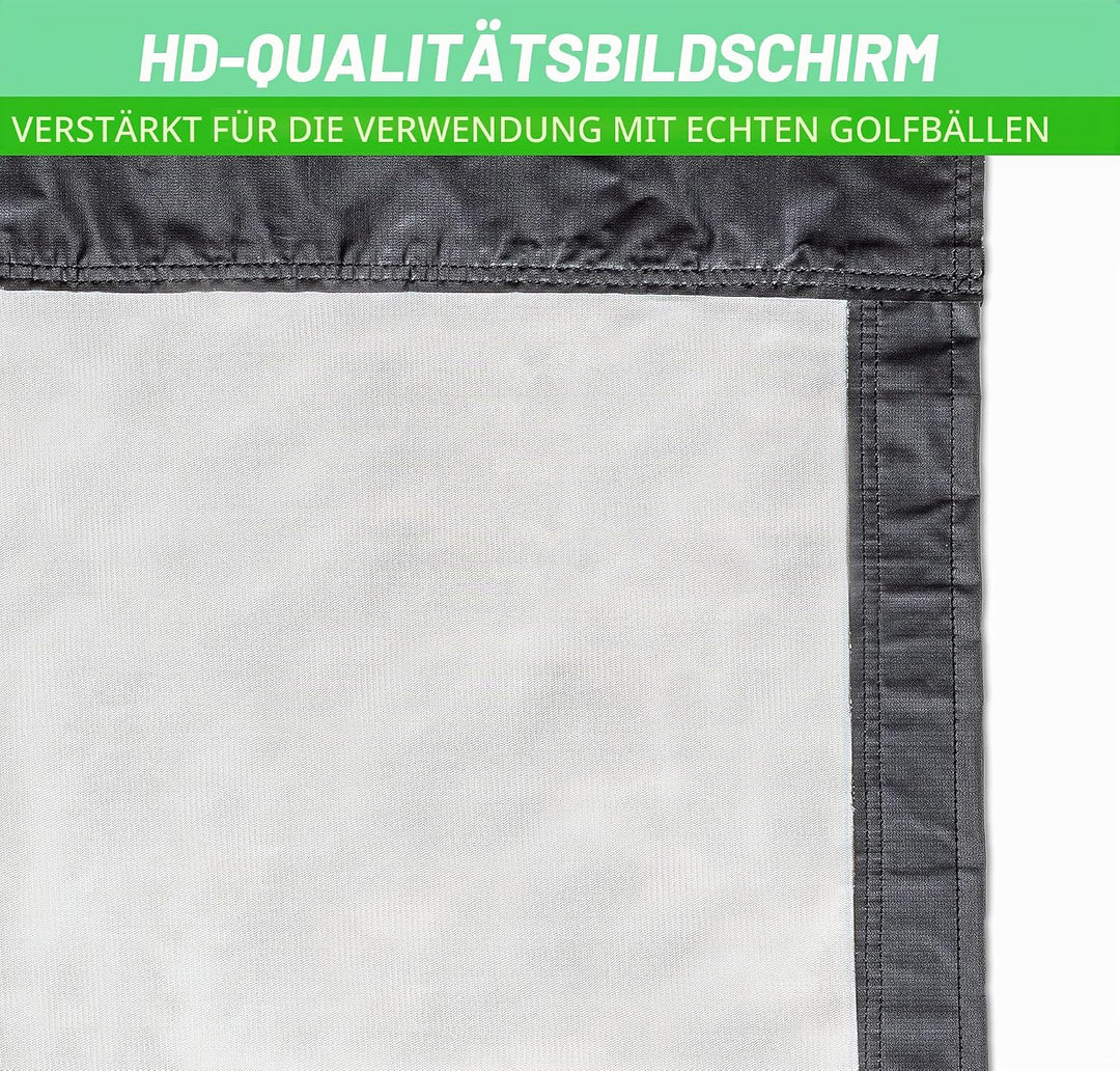 GoSports Golf Simulator Impact Screen - Choose Size Grösse: 3 m, Grösse: 3 m