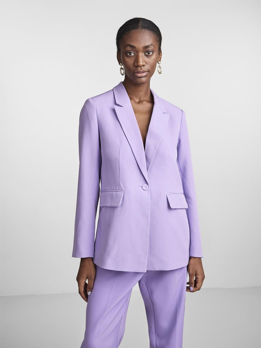 YAS Damen Yasbluris Ls Blazer Noos Blazer S Bougainvillea, S Bougainvillea