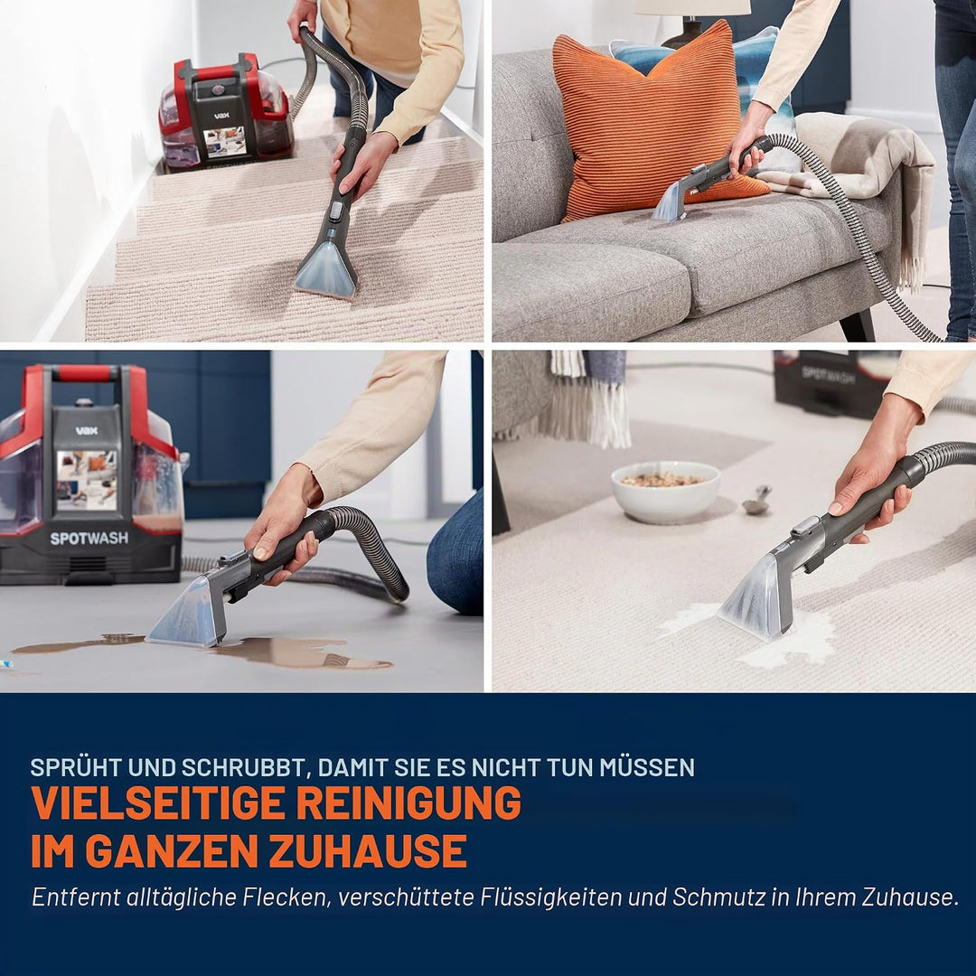 Vax SpotWash Fleckenreiniger Without Pet Tool UK, Without Pet Tool UK