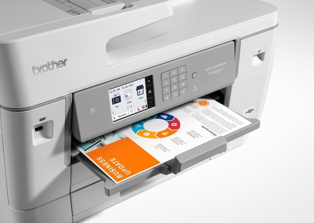 Brother Mfc-J6955Dw Inkjet A3 1200 X 4800 DPI 30 Ppm Wi-Fi, MFCJ6955DWRE1, Farbig