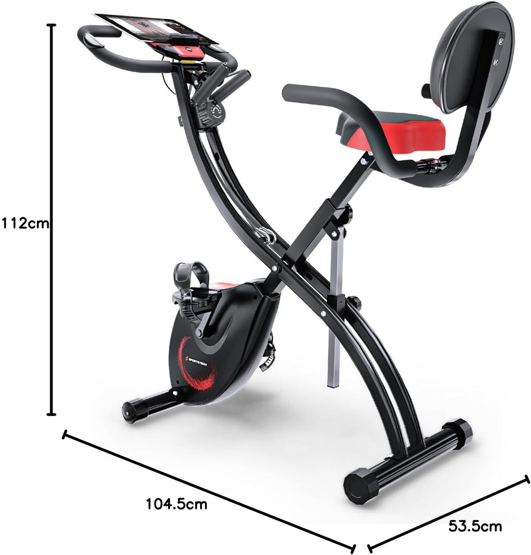 Fitness Fahrrad + Sportstech Live App mit Live- & On Demand-Kursen für Full Body Workout-Erlebnis |