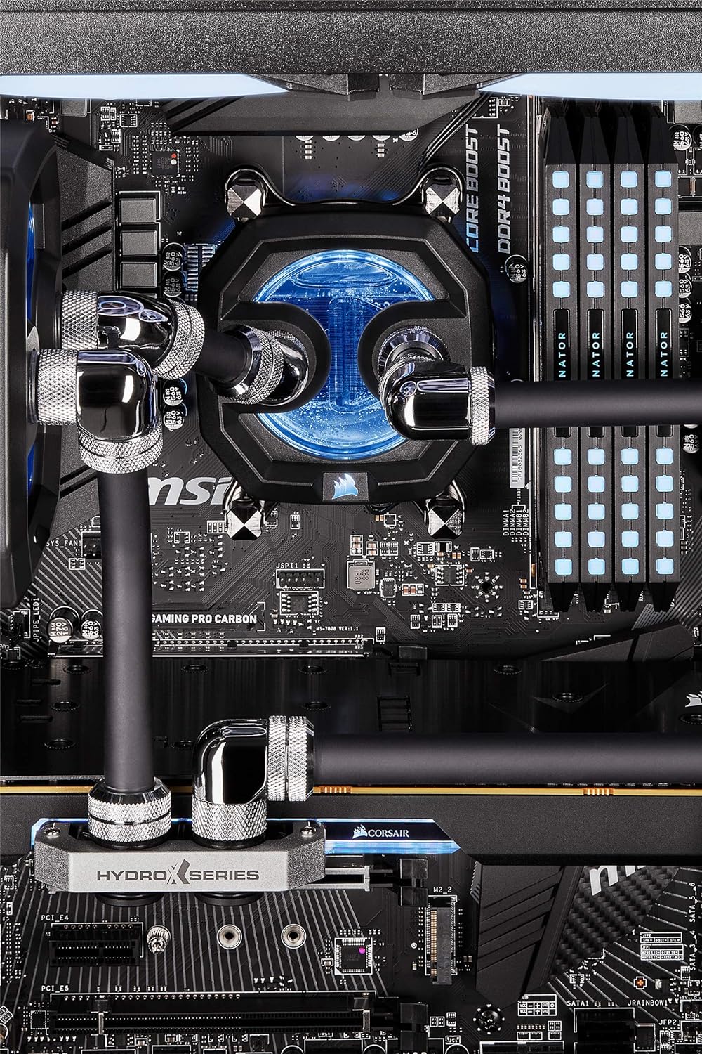 Corsair Hydro X Series, XT Hardline-Rohr, Satinschwarz, 12mm 12mm Satin Schwarz, 12mm Satin Schwarz