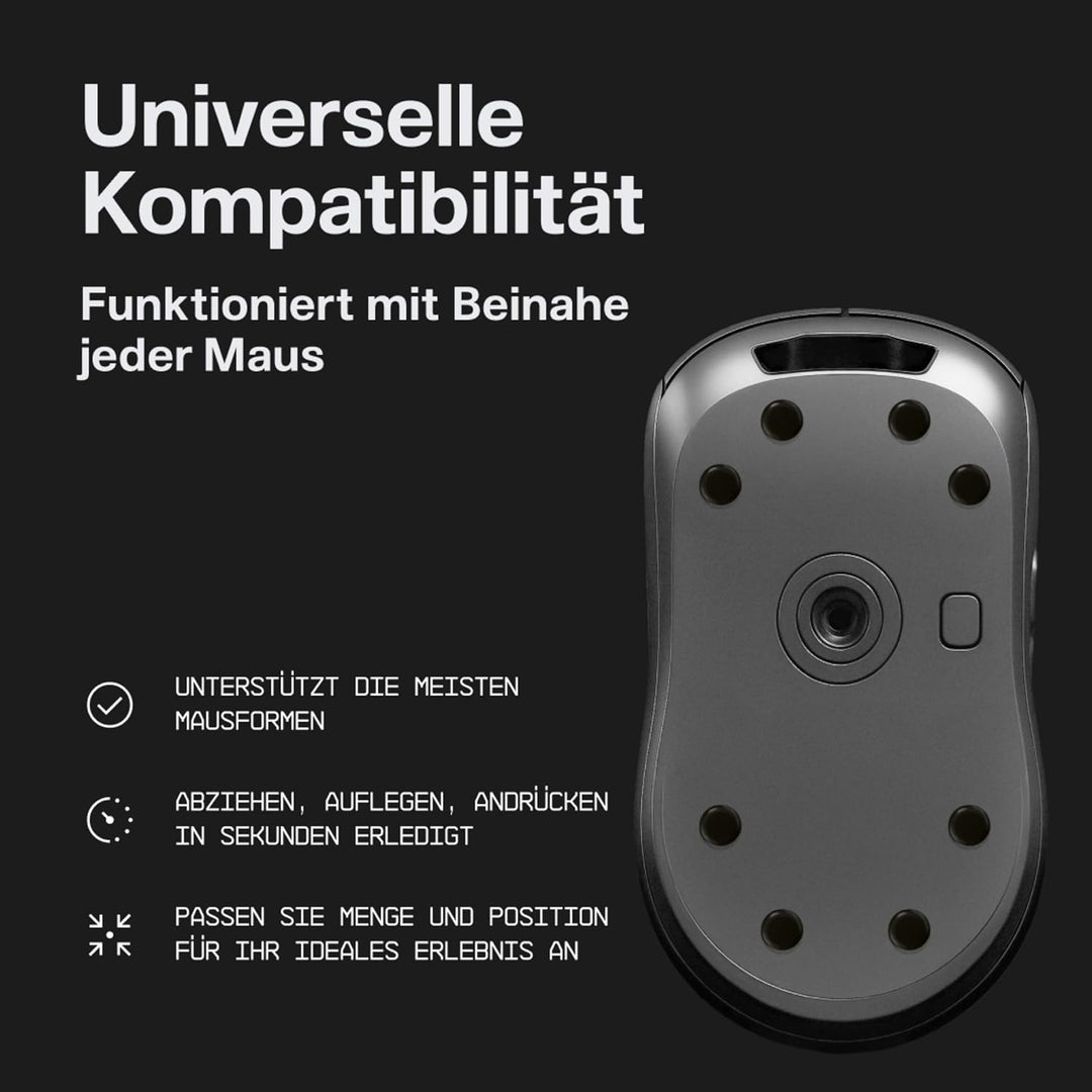 Wallhack PTFE Maus Dot-Skates | Universale Premium Skates für Gaming Mäuse | Ultra-Glattes Gleiten a