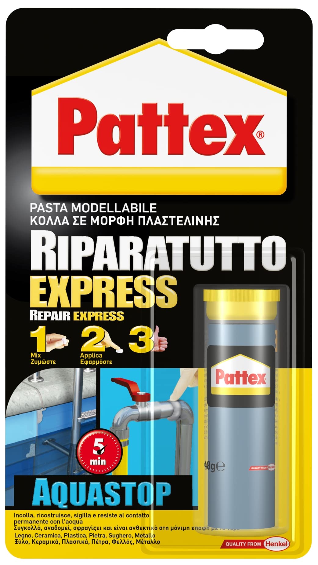 Pattex 1563676 repariert Express Aqua, 48 g