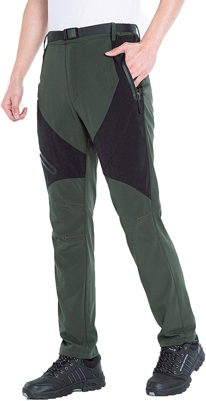 Herren Outdoor Wanderhose Leichte Winddichte Atmungsaktive Wanderhose für Frühling Sommer Herbst M A