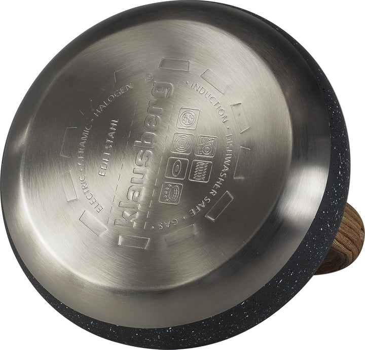 KLAUSBERG iwkes Top Qualität Stainless Steel Whistling Kettle 2.7 L Hergestellt Aus Hochwertigem Ede