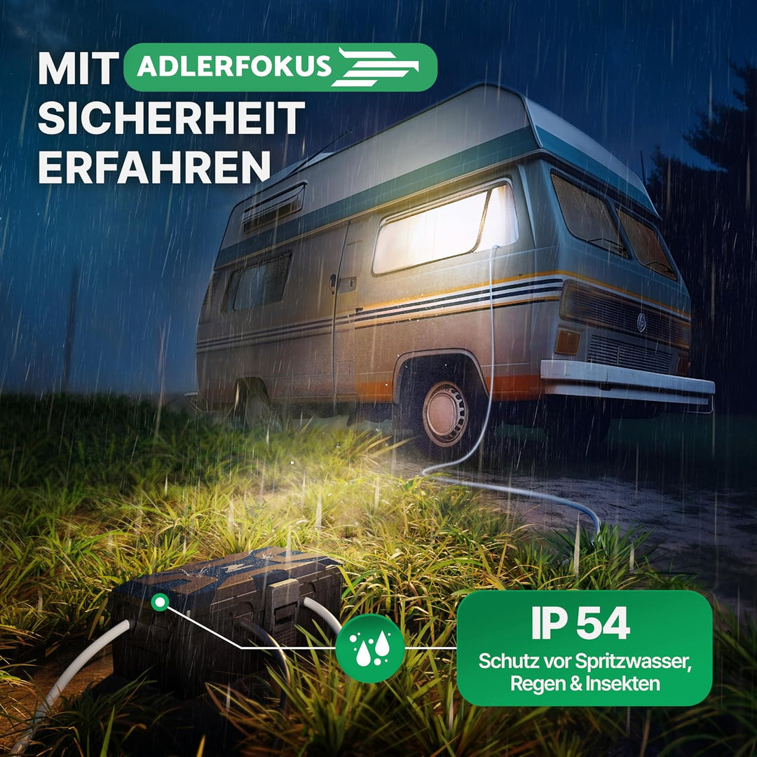 Adlerfokus Kabelbox wasserdicht IP54 [Das Original] Safe Box - Sicherheitsbox - Outdoor Box wasserdi