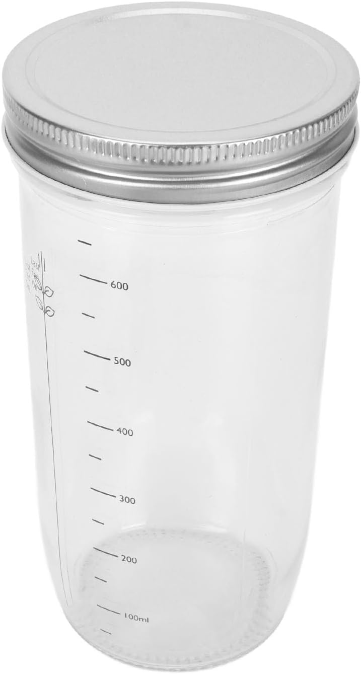 Sauerteig Glas Einzigartige Grosse Öffnung, Sourdough Starter Jar Umfangreiches Brotback Kit, Gärbox