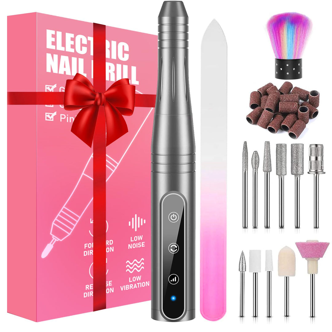 FOLAI Elektrischer Nagelschneider für Gelnägel, Acrylnägel, Hornhautentfernung, 30000 U/min, profess