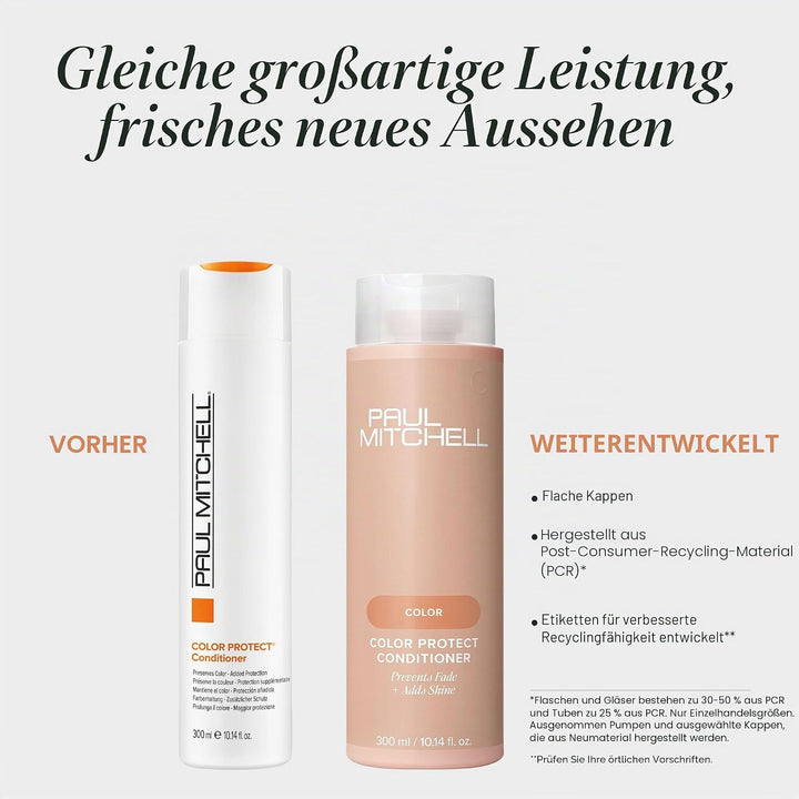 Paul Mitchell Color Protect Conditioner - pflegende Haarspülung für coloriertes Haar, Haarpflege-Mit