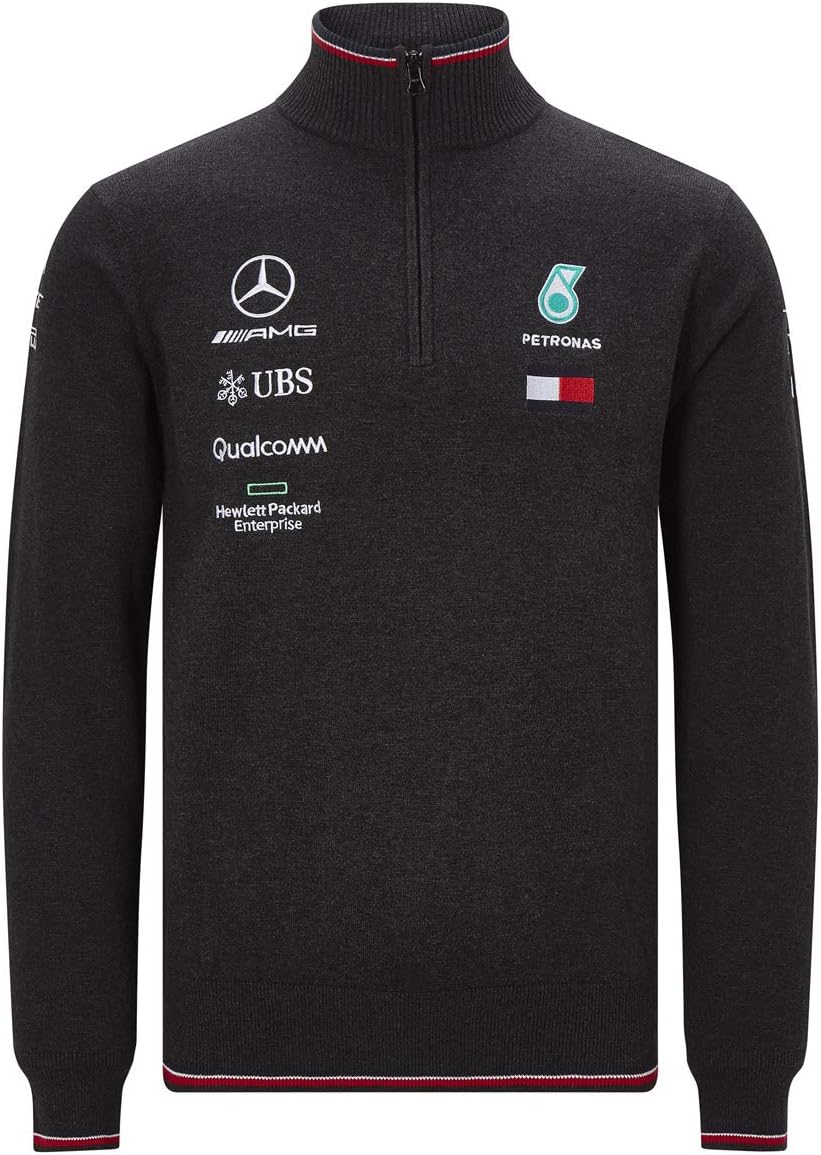 Mercedes-AMG Petronas Motorsport Collection MAPM Team Pullover 141191 Herren Pullover Grau S, Grau S