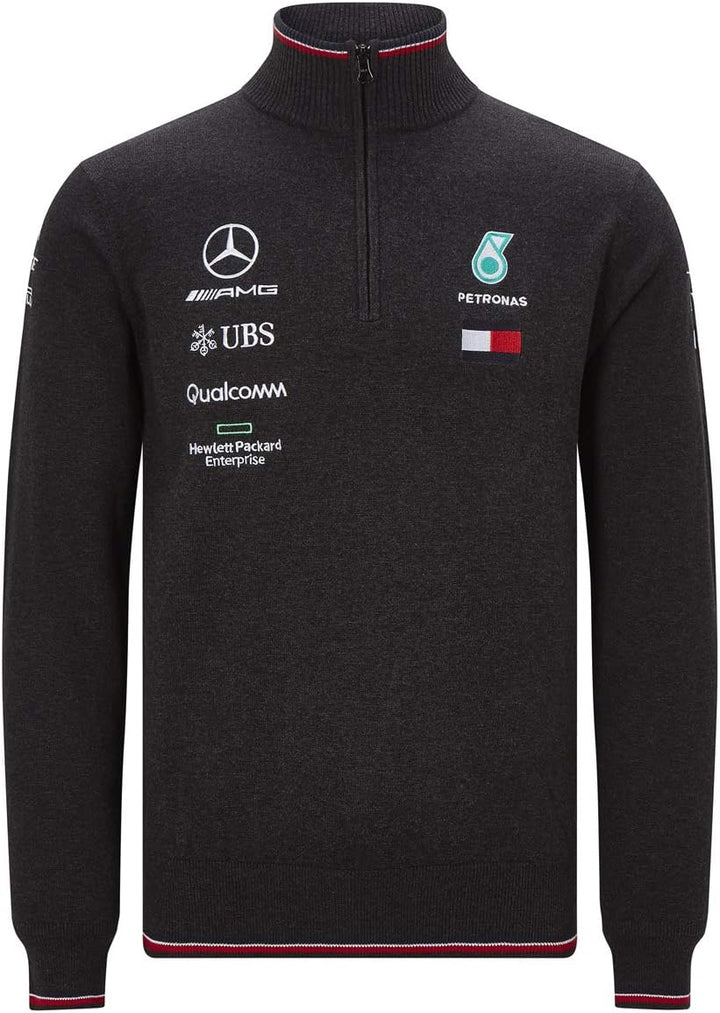 Mercedes-AMG Petronas Motorsport Collection MAPM Team Pullover 141191 Herren Pullover Grau S, Grau S