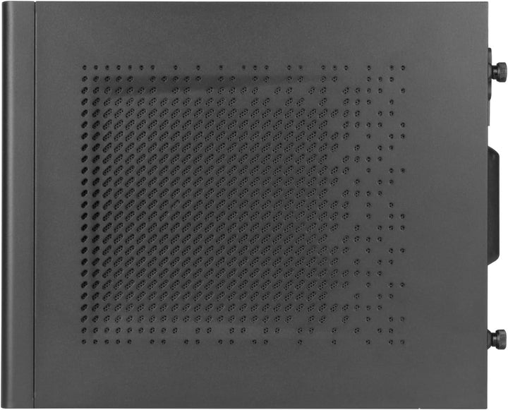 SilverStone Technology SUGO 16, schwarz, Mini-ITX-Cube-Gehäuse ganz aus Stahl, SST-SG16B (schwarz)