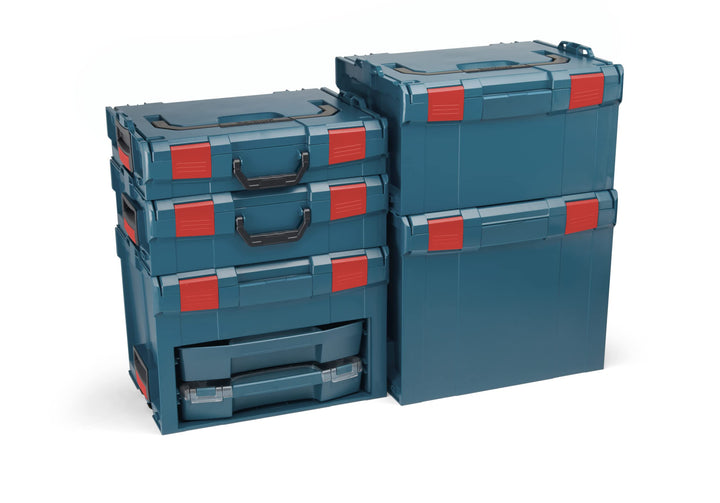 L-BOXX Sortimo L-Boxx Professional Blau Werkzeugkoffer Set | LBOXX 102 LBOXX 136 LBOXX 238 LBOXX 374