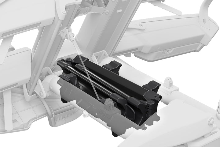 Thule Foldable Loading Ramp Fahrradträger-laderampe Black, One-Size