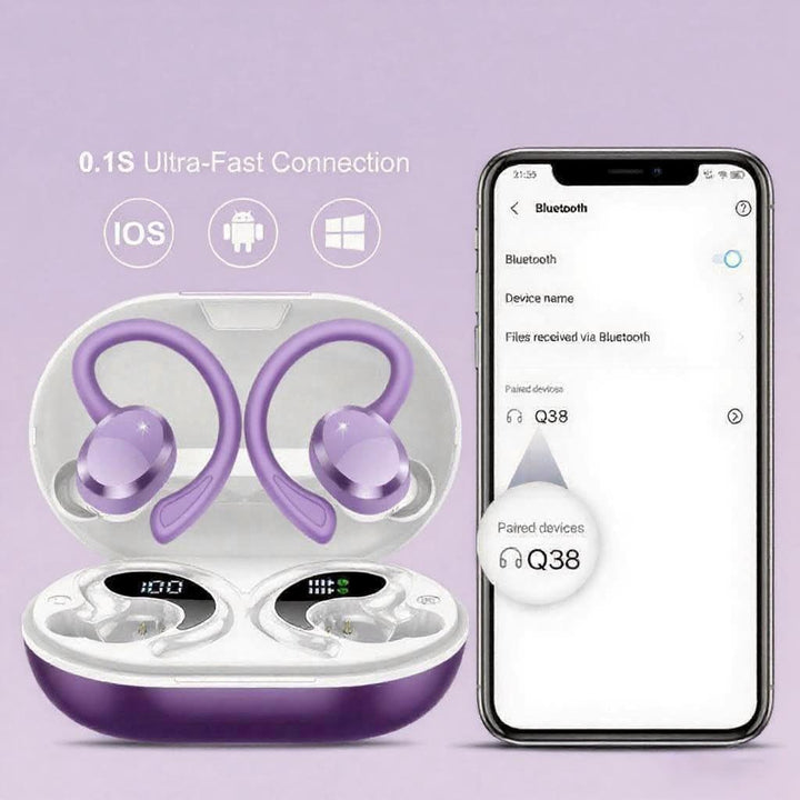 Bluetooth Kopfhörer In Ear, Kopfhörer Kabellos Bluetooth 5.4 mit 4 ENC Noise Cancelling Mic, 68 std