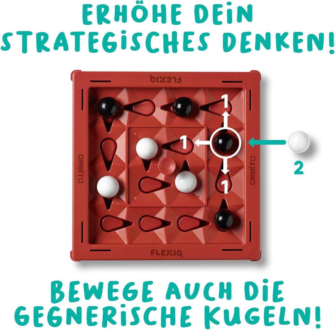 FlexiQ Orbito, Strategiespiel, ab 7 Jahren, 2 Spieler, 10 Minuten Spieldauer Einheitsgrösse, Einheit