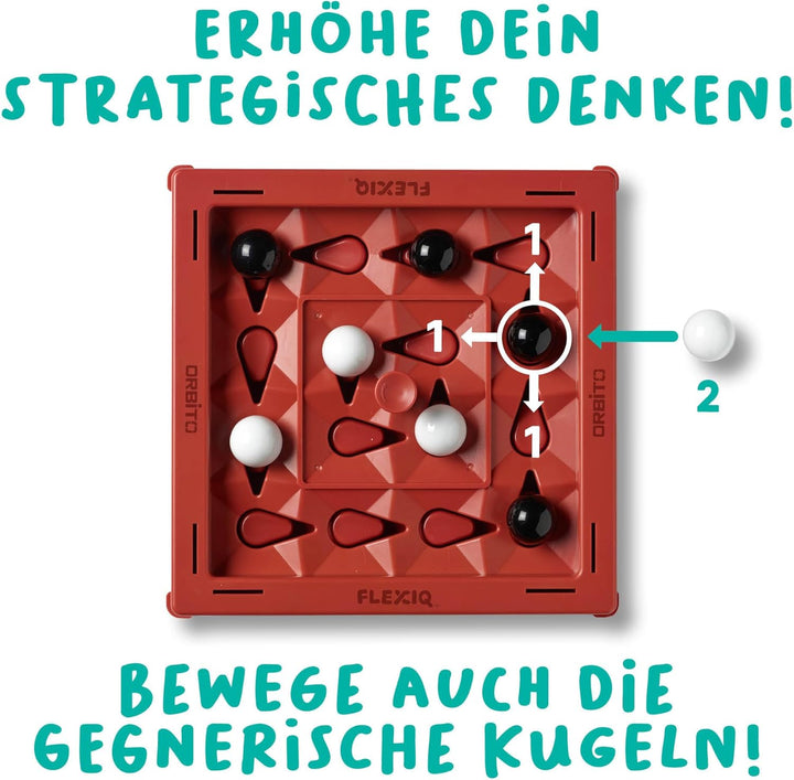 FlexiQ Orbito, Strategiespiel, ab 7 Jahren, 2 Spieler, 10 Minuten Spieldauer Einheitsgrösse, Einheit