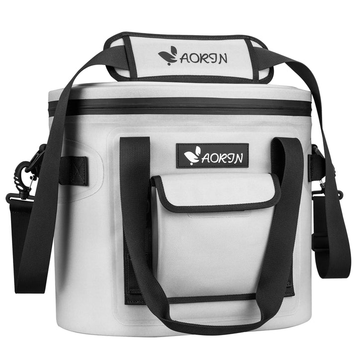 AORIN Kühltasche, 17L/20L kühlbox Wasserdicht, kühltasche klein, Schultergurt Kühlbox mit Flaschenöf