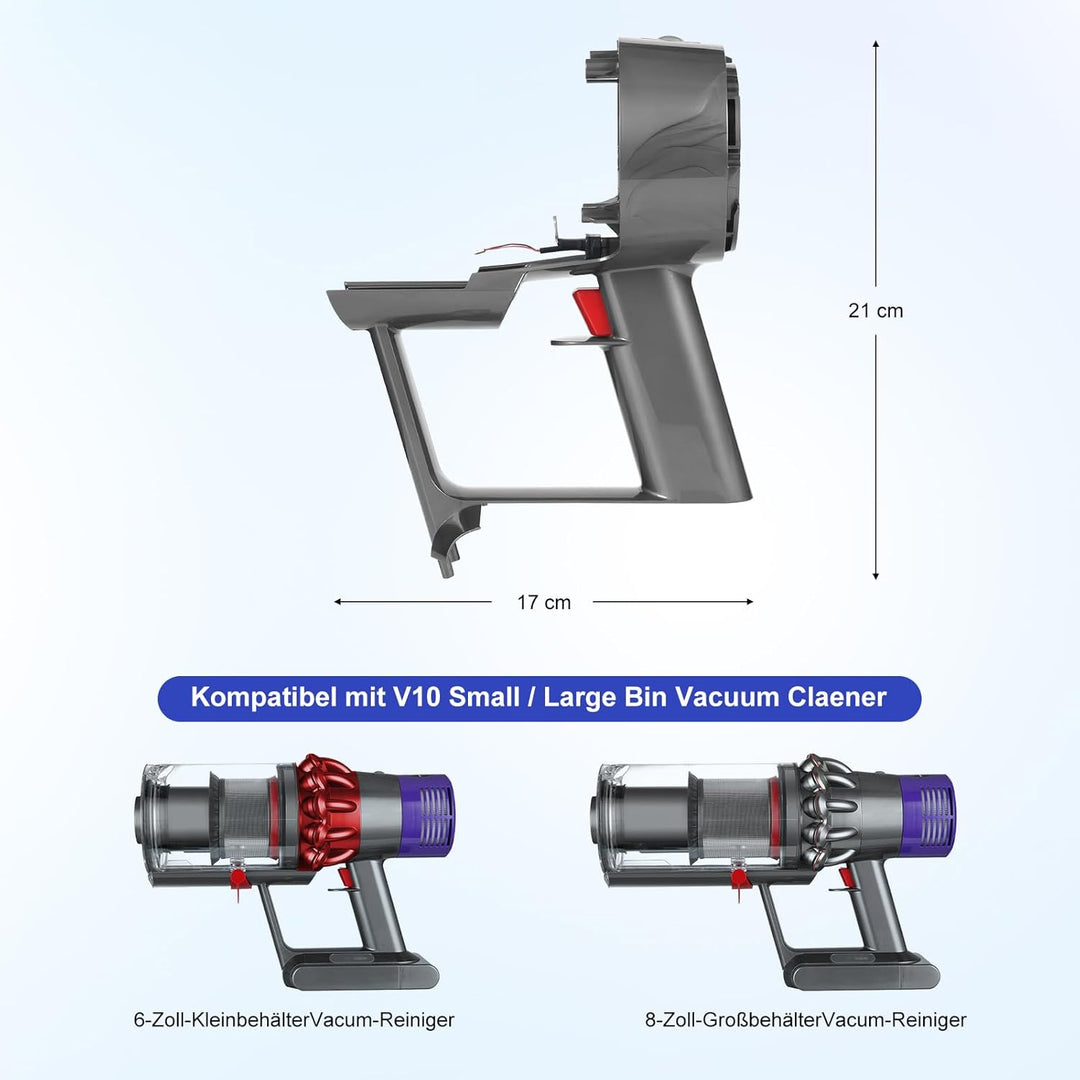 V10 Hauptkörper SV12 Schalter-Montagegriff Grundgehäuse für Dyson V10 Animal, V10 Absolute Staubsaug