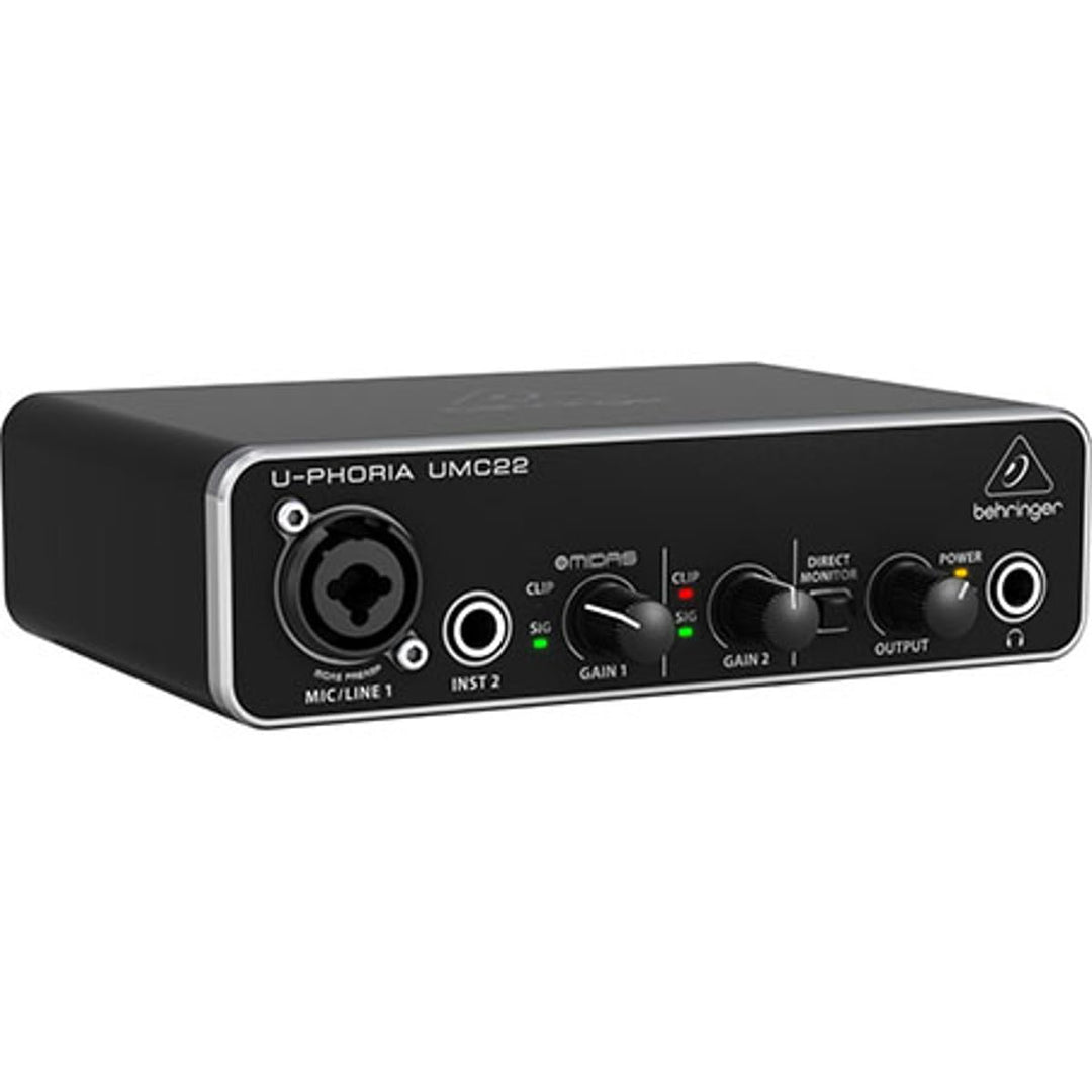 Best Price Square USB Audio Interface UMC22 by BEHRINGER U-PHORIA UMC22 Single U-PHORIA, U-PHORIA UM