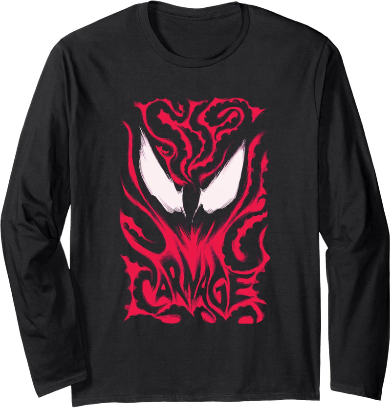 Marvel Comics Carnage Evil Eyes Langarmshirt