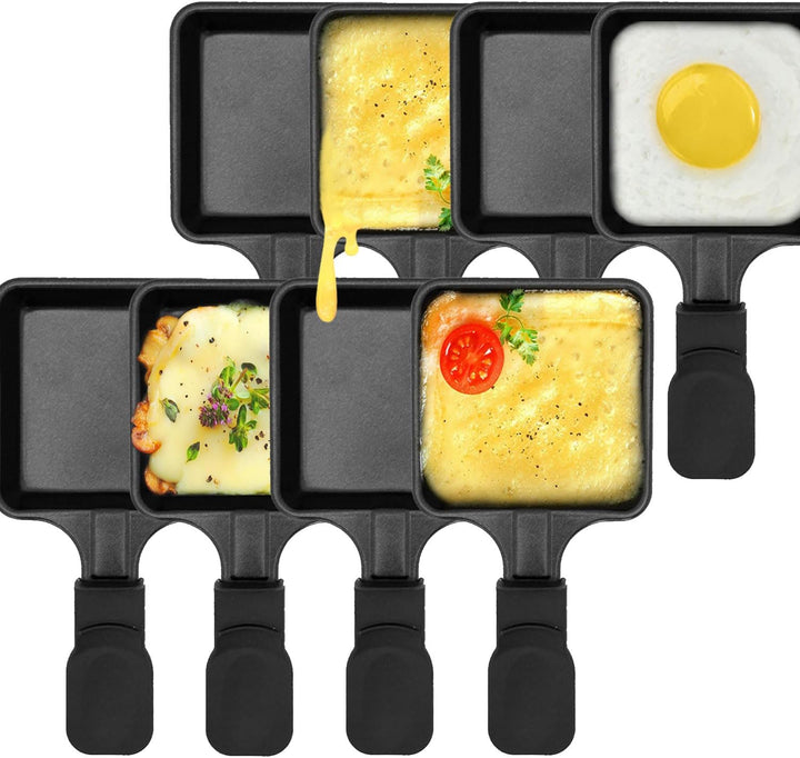 Kosmosta Antihaftbeschichtete Mini-Grill-Käsepfanne Schmelzzubehör für Raclettes Ersatzbleche Raclet