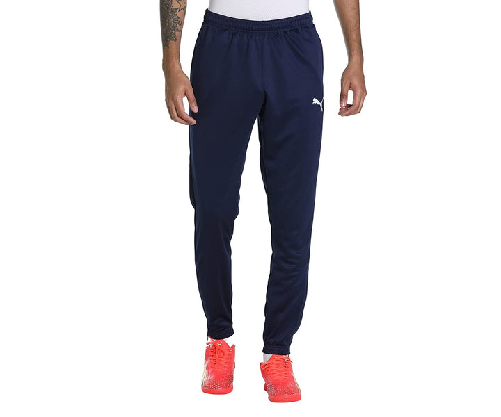 PUMA Herren Jogginghose Teamrise Poly Training Pants Peacoat-puma White XXL Einfarbig, Peacoat-puma