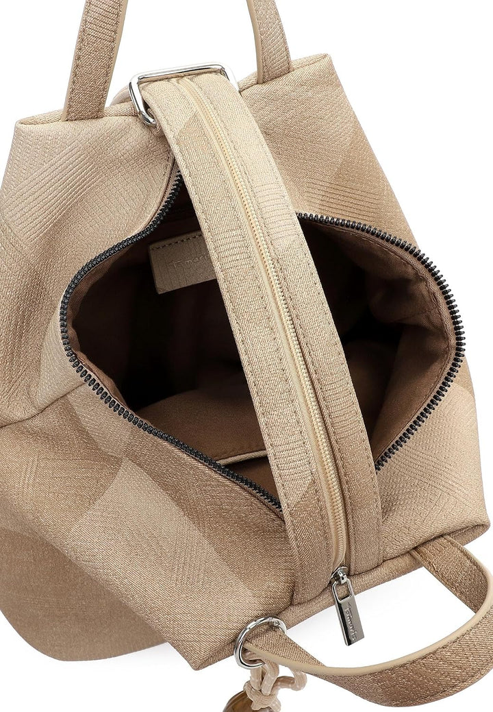 Tamaris Rucksack TAS Karen 34516 Damen Rucksäcke Zweifarbig sand 420 Sand M