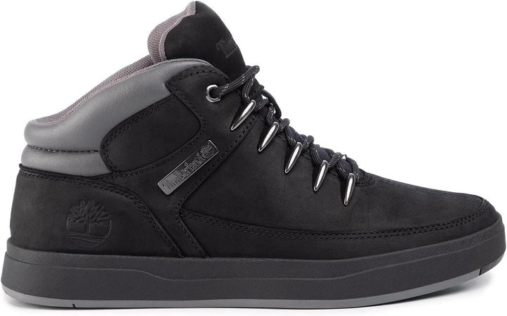 Timberland Herren Davis Square Hiker Stiefel 44.5 EU Schwarz Nubuck, 44.5 EU Schwarz Nubuck