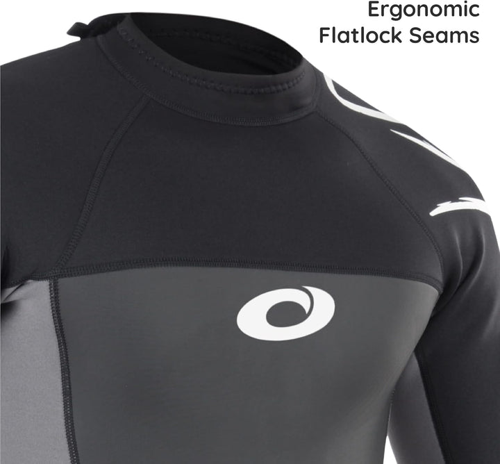 Osprey Herren Origin Shorty 3/2 mm Neoprenanzug Sommer, Herren, Origin Shorty 3/2 mm XXXL rot, XXXL