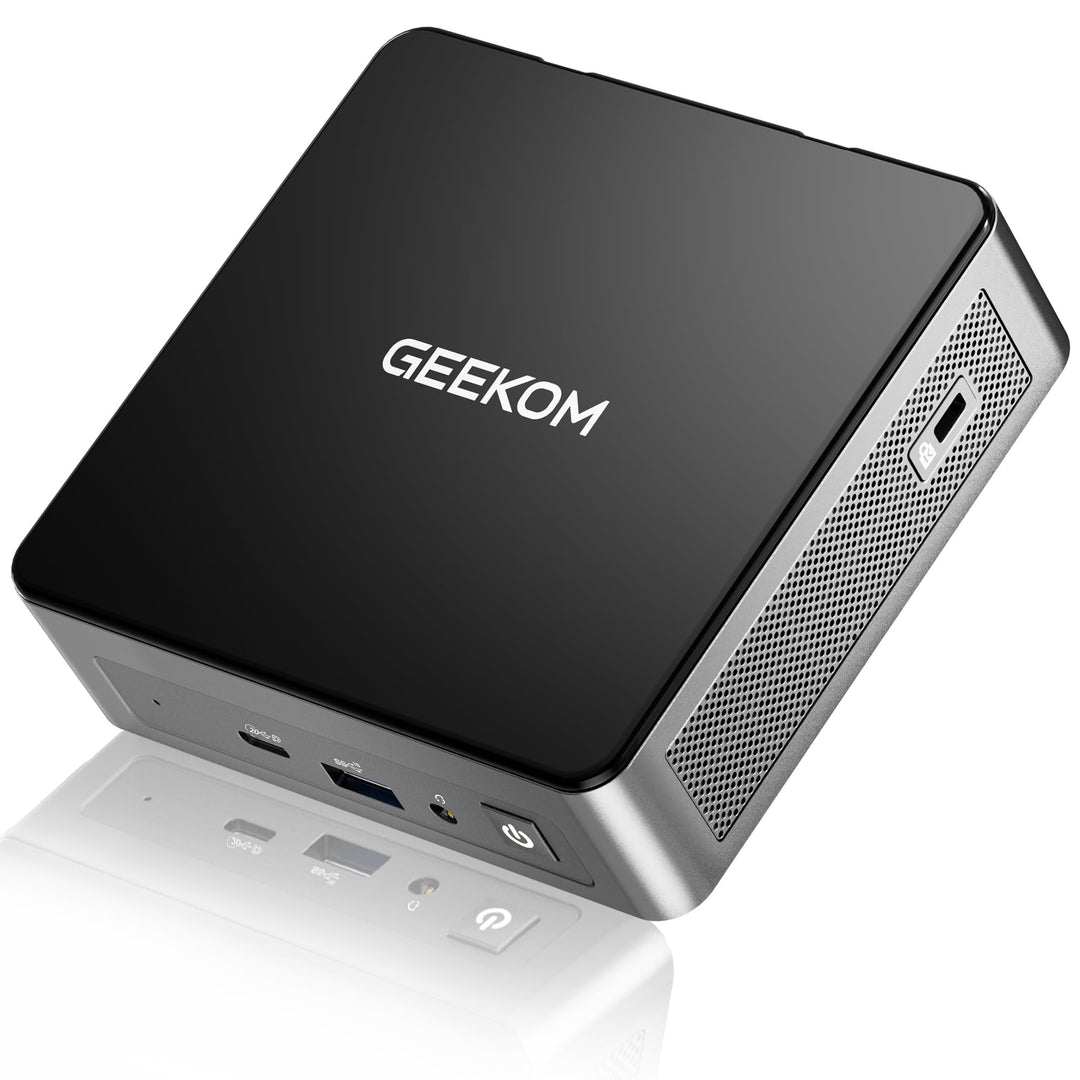 Mini PC Core I3-8109U (bis zu 3,6 GHz), 8GB+256GB Mini-PC, Windows 11 Pro Mini Desktop PC, GEEKOM IT