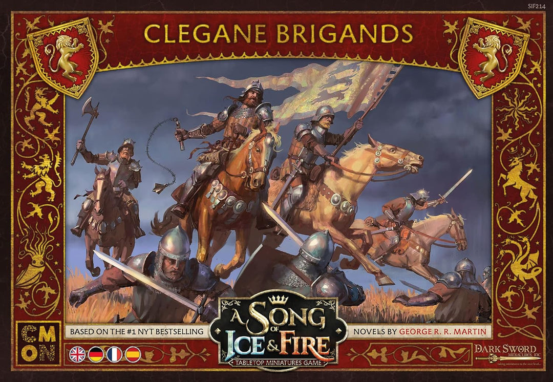 CMON | A Song of Ice & Fire – Briganten von Haus Clegane | Erweiterung | Tabletop | 2 Spieler | Ab 1