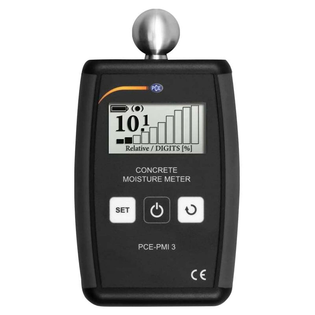 Feuchtemesser PCE-PMI 3 Anzeige digital drehbar automatische Abschaltung für Beton und Holz