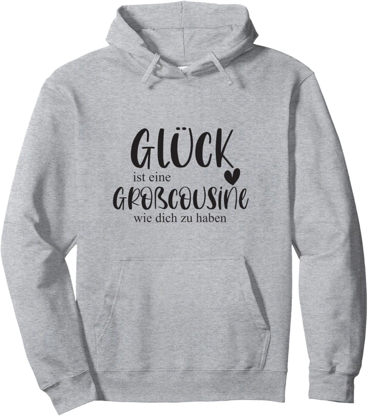 Grosscousine Verwandtschaft Cousine Danke Geschenk Glück Pullover Hoodie