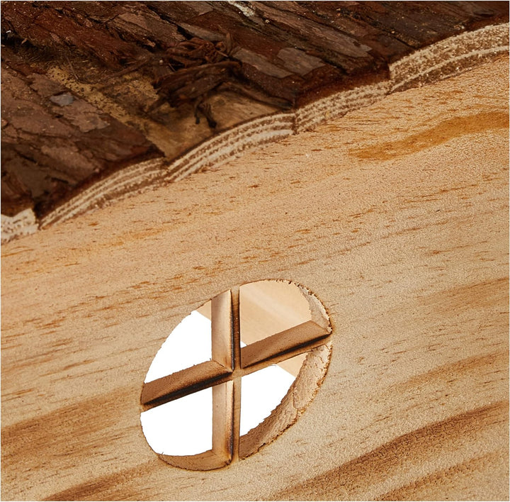 Trixie 61974 Natural Living Haus Grete, geflammt, 35 × 18 × 20 cm, 35 × 18 × 20 cm