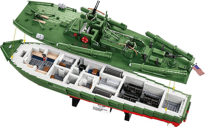 Cobi 4825 Patrol Torpedo Boat TP 1 Single, Single