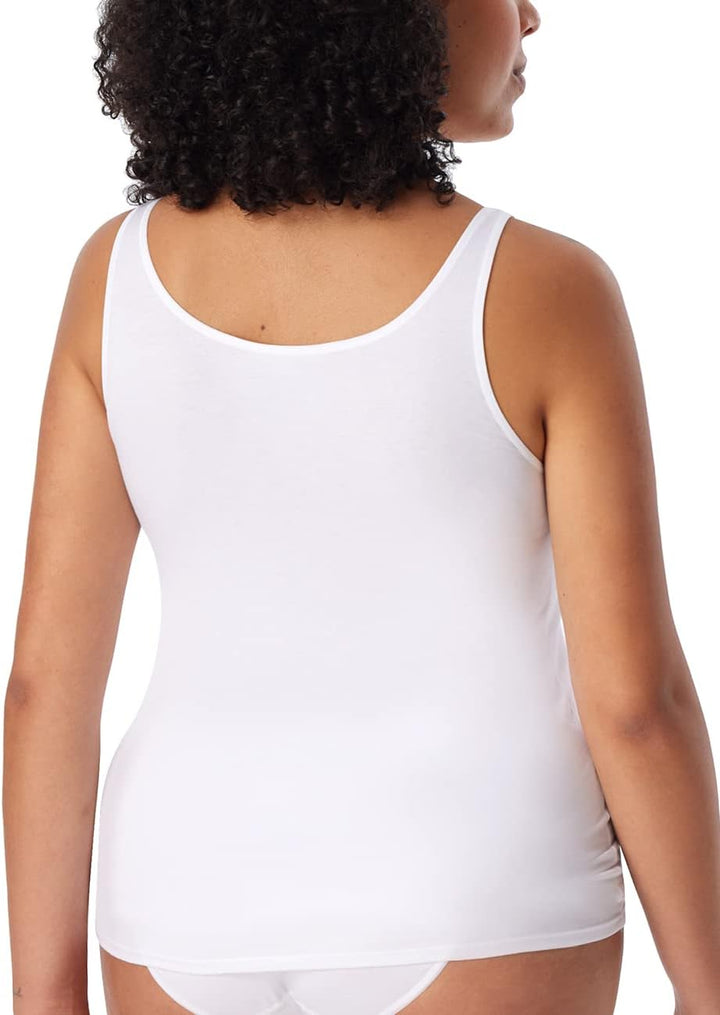 Schiesser Damen Unterwäsche (2er Pack) 48 Weiss_174389, 48 Weiss_174389