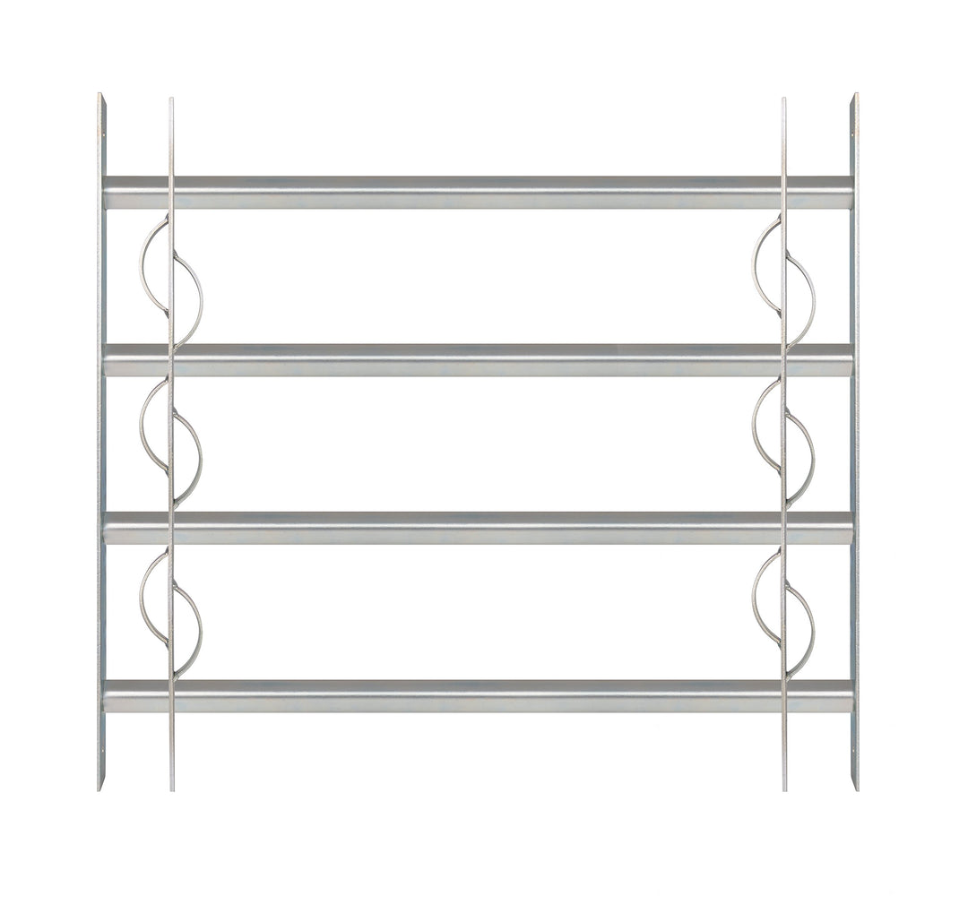 Alberts 563653 Fenstergitter Secorino Style | Ausziehbar für Fenster aussen | Einbruchschutz Gitter