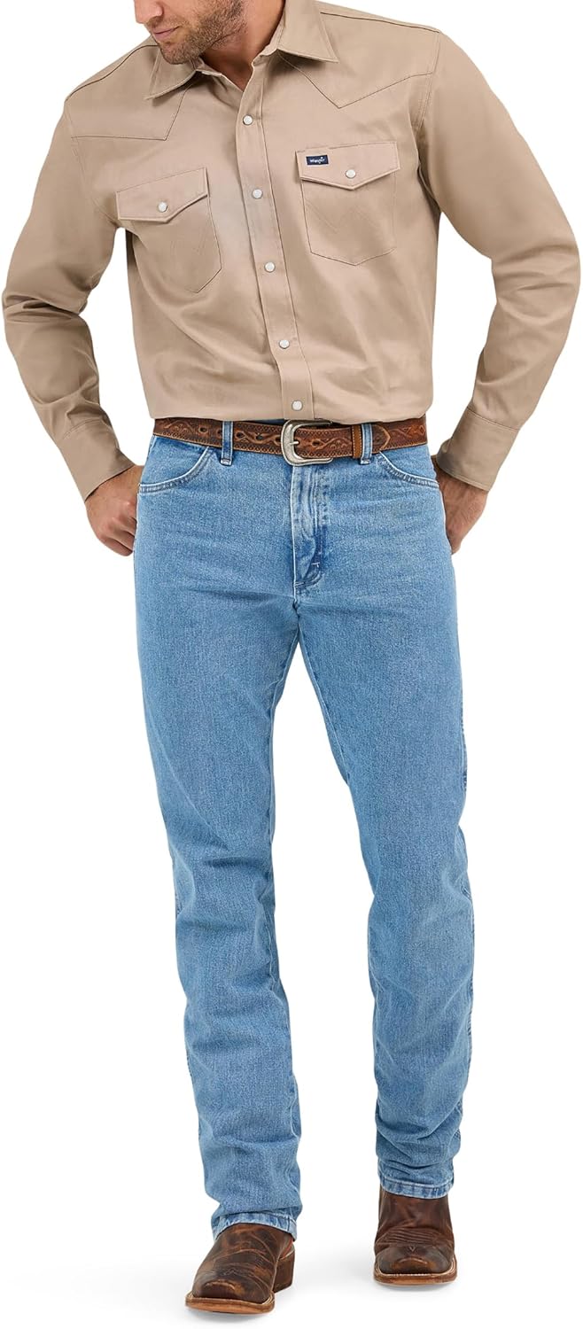 Wrangler Herren Jeans 38W / 36L Vorgewaschenes Indigo, 38W / 36L Vorgewaschenes Indigo