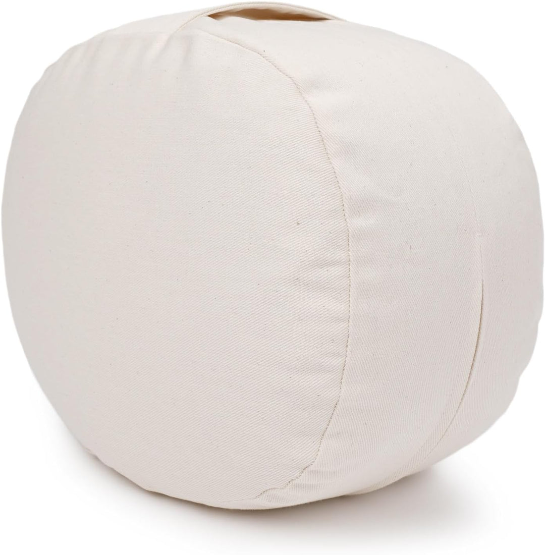 Yogabox Glückssitz® Yogakissen OVAL - regional hergestellt natur, natur