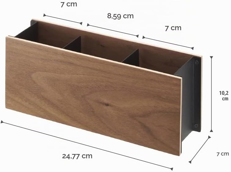 Pen &amp; Remote Rack - Rin - brown Schwarz, Schwarz