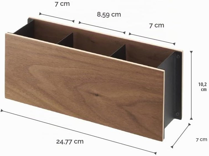Pen &amp; Remote Rack - Rin - brown Schwarz, Schwarz