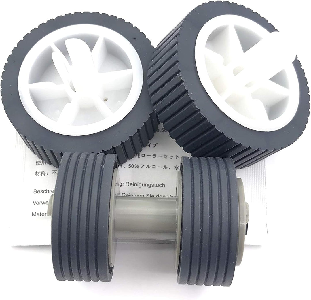 OKLILI PA03656-0001 PA03656-E958 PA03656-E976 Bremsrolle Pickup Roller Set kompatibel mit Fujitsu Sc